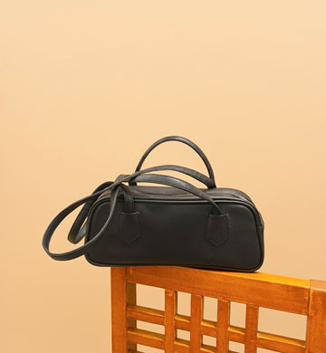 Trendy black hand bags